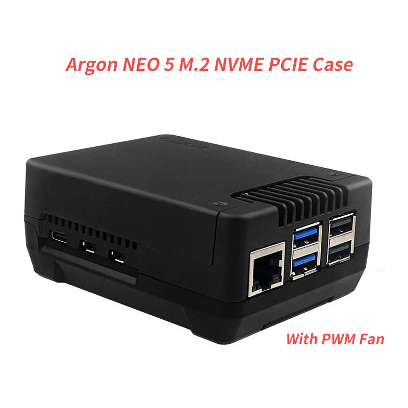 Argon NEO 5 M.2 NVME PCIE Case - Argon One V3 M.2 Nvme Case ulasan dan harga