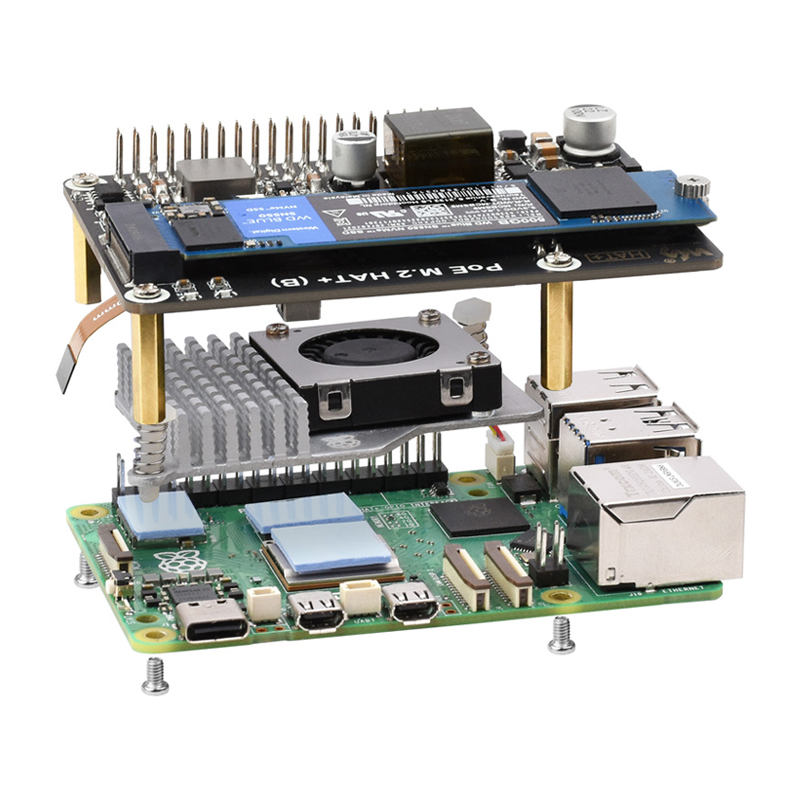 Raspberry Pi 5 PCIe To M.2 wit - Argon One V3 M.2 Nvme Case ulasan dan harga