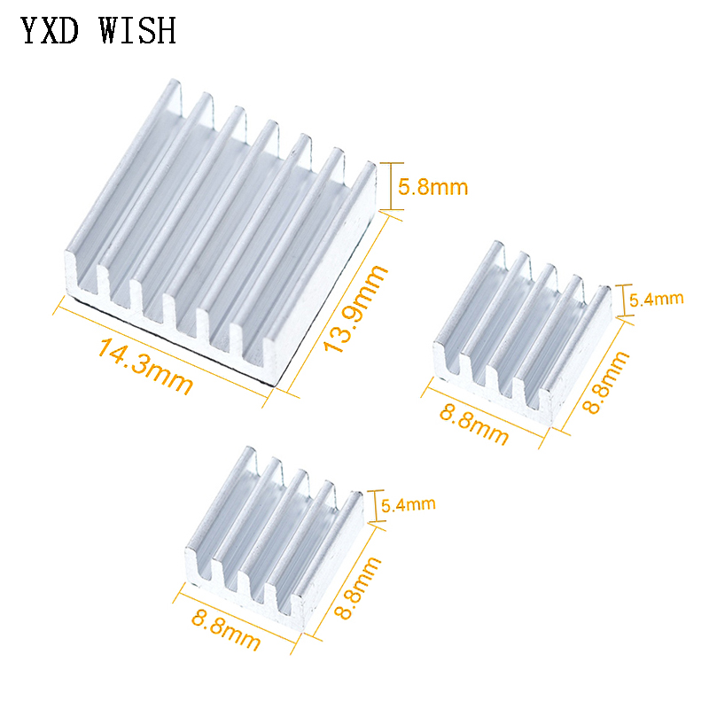30pcs Aluminum Heat Sink Set A - Raspberry Pi Water Cooling Kit ulasan dan harga