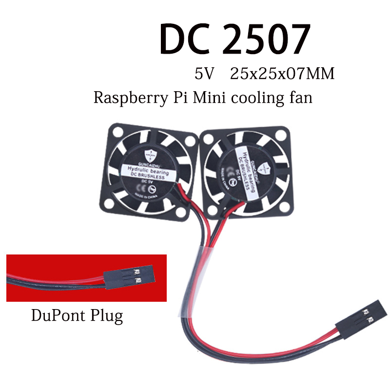 NEW DC 5V 0.11A 2507 25x25x07M - Raspberry Pi Water Cooling Kit ulasan dan harga