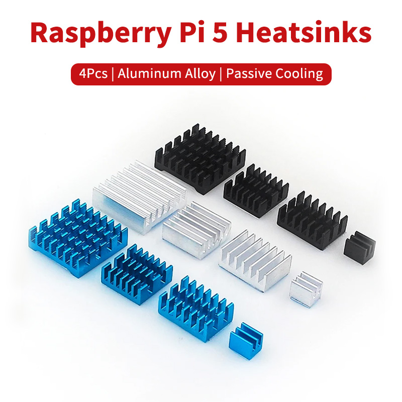 4Pcs Raspberry Pi 5 Heatsinks  - Raspberry Pi Water Cooling Kit ulasan dan harga
