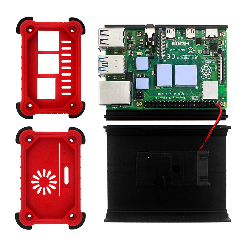 Raspberry Pi 4B Aluminum Alloy - Argon One V3 M.2 Nvme Case ulasan dan harga