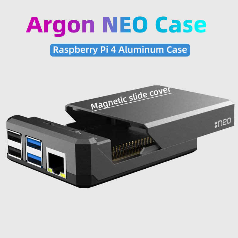 Argon NEO Raspberry Pi 4 Case  - Argon One V3 M.2 Nvme Case ulasan dan harga
