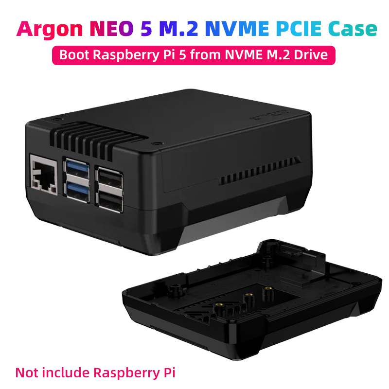 Argon NEO 5 M.2 NVME PCIE Case - Argon One V3 M.2 Nvme Case ulasan dan harga