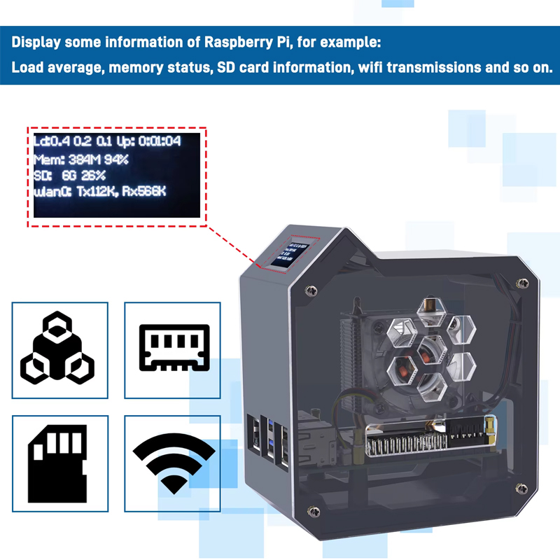 GeeekPi Raspberry Pi 5 ABS Min - Argon One V3 M.2 Nvme Case ulasan dan harga