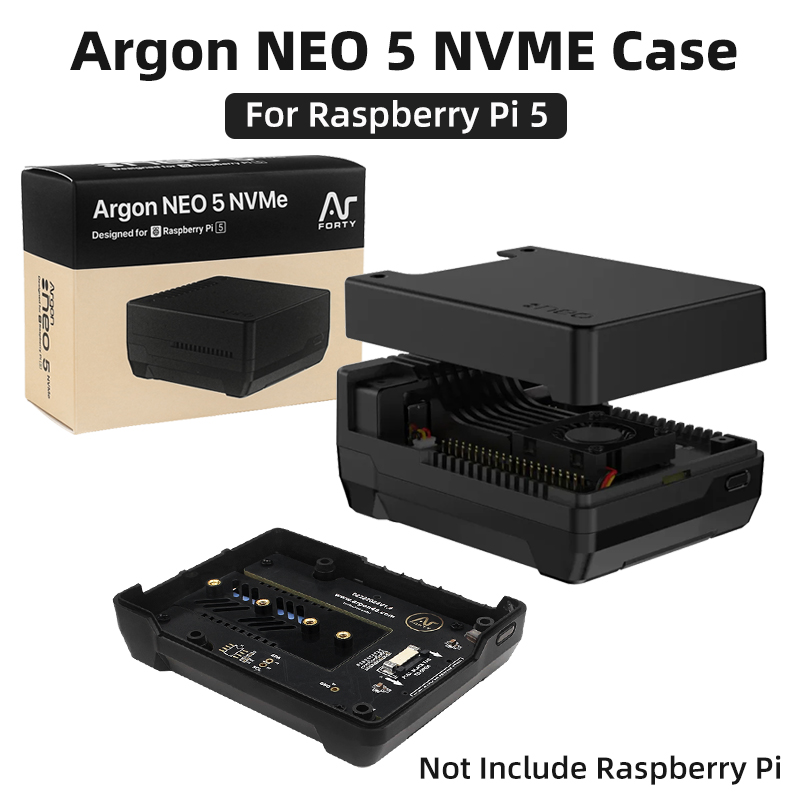 Argon NEO 5 M.2 NVME PCIE Case - Argon One V3 M.2 Nvme Case ulasan dan harga