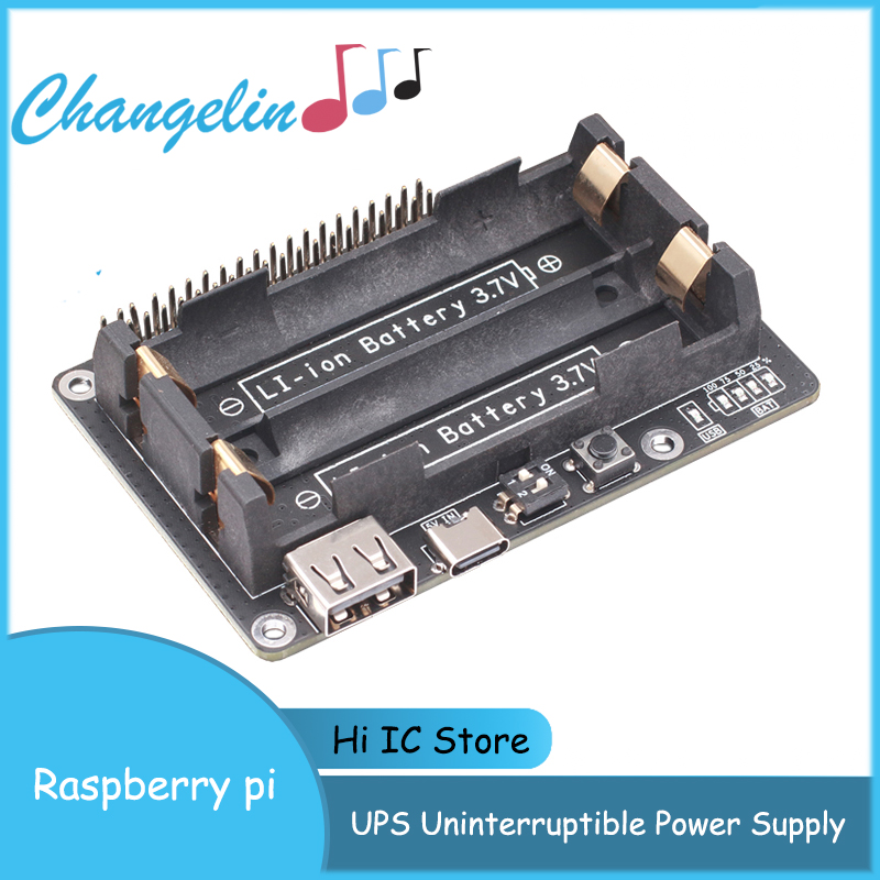 Raspberry Pi 18650 UPS Uninter - Raspberry Pi Uninterrupted Power Supply Ups 18650 ulasan dan harga
