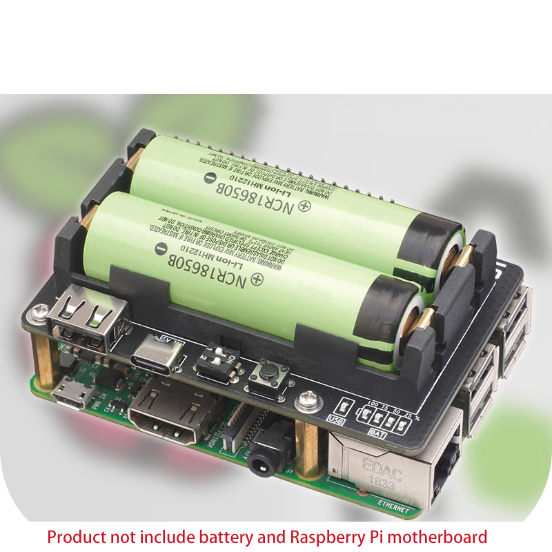 Raspberry Pi 18650 UPS Uninter - Raspberry Pi Uninterrupted Power Supply Ups 18650 ulasan dan harga