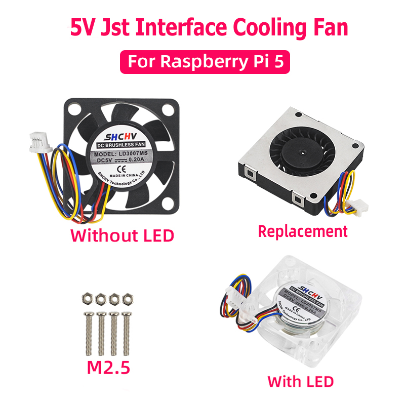 5V Cooling Fan JST Interface P - Raspberry Pi Water Cooling Kit ulasan dan harga